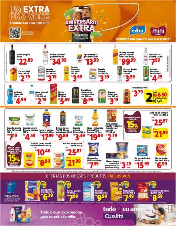 Folheto Mini Extra - 04/06/2026 - 01/07/2026.