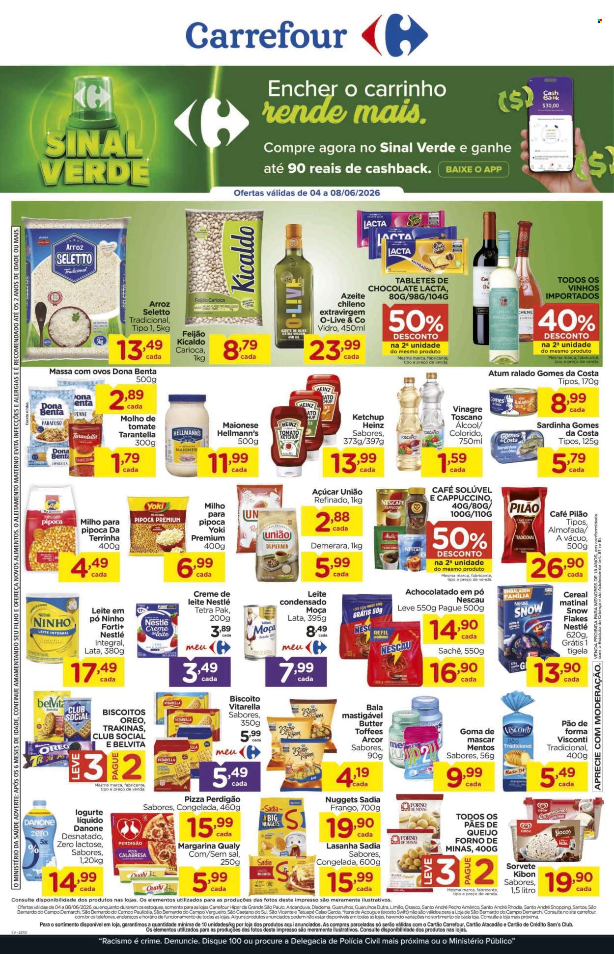 Folheto Carrefour Hiper - 04/06/2026 - 08/06/2026. Página 1
