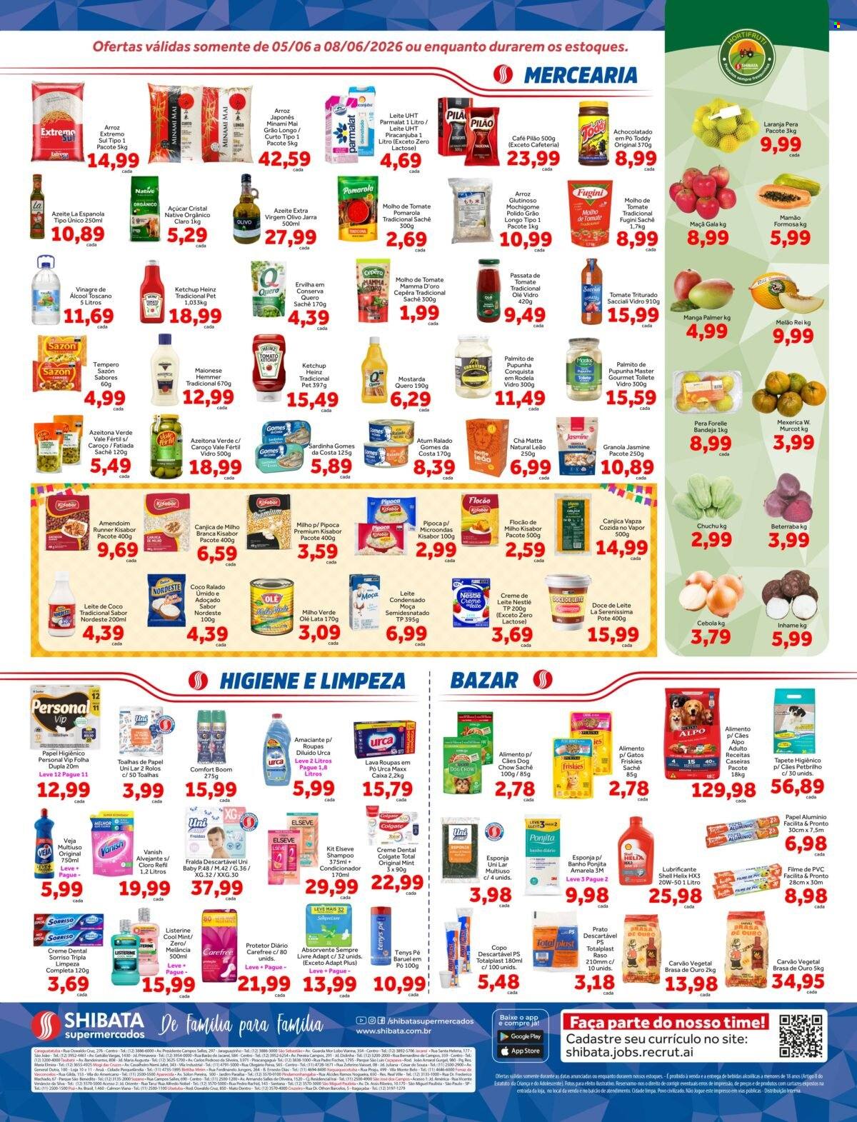 Folheto Shibata Supermercados - 05/06/2026 - 08/06/2026. Página 2