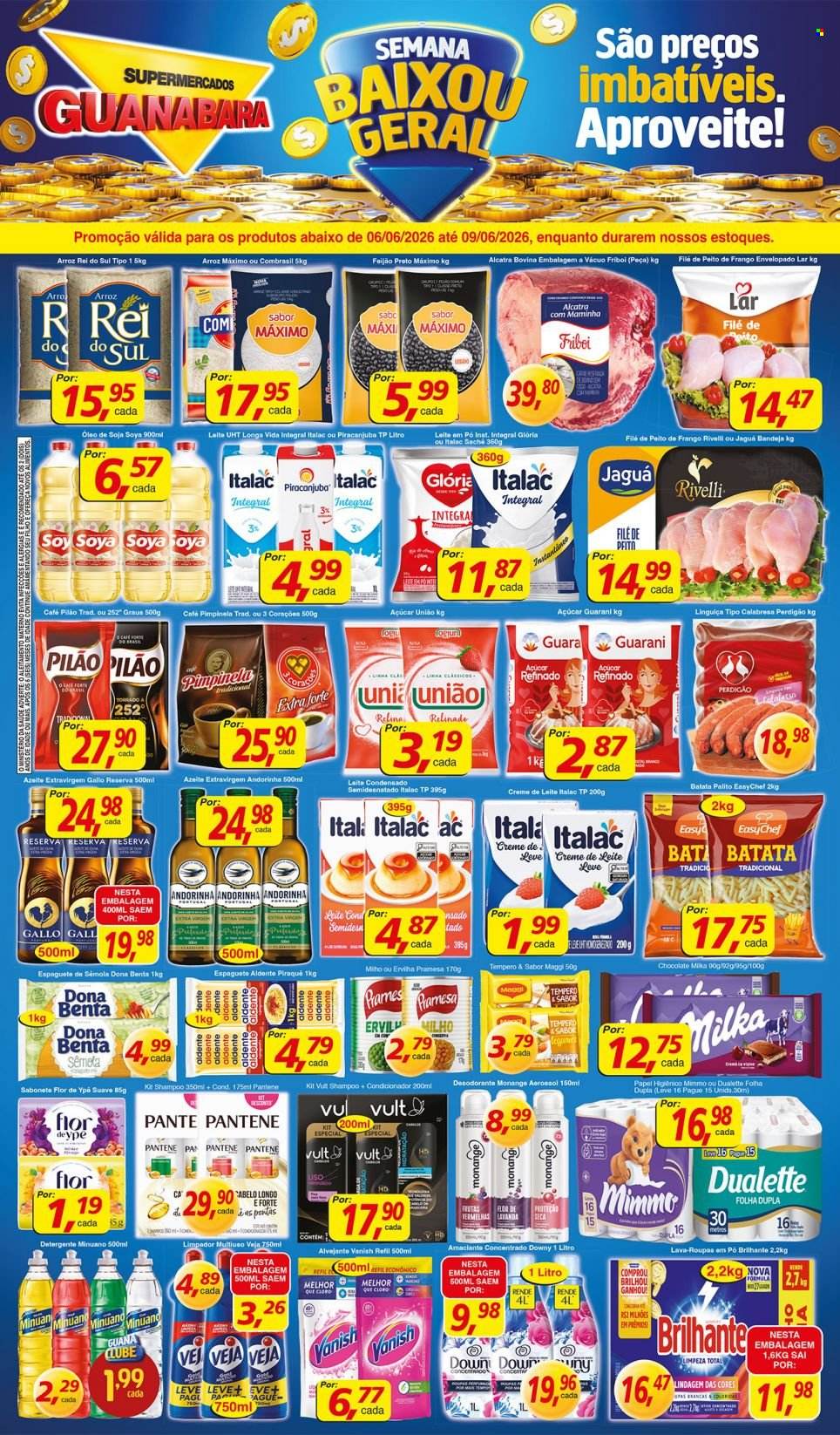 Folheto Supermercados Guanabara - 06/06/2026 - 09/06/2026. Página 1