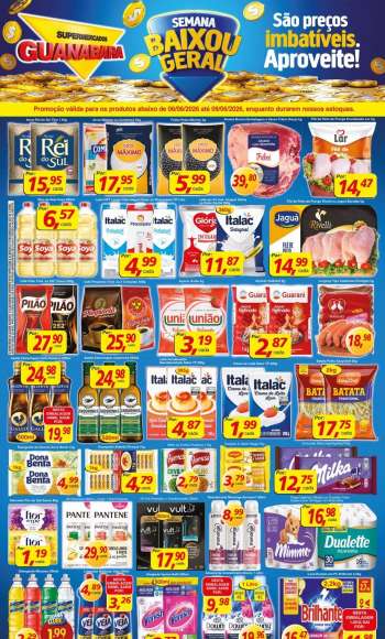Folheto Supermercados Guanabara - 06/06/2026 - 09/06/2026.