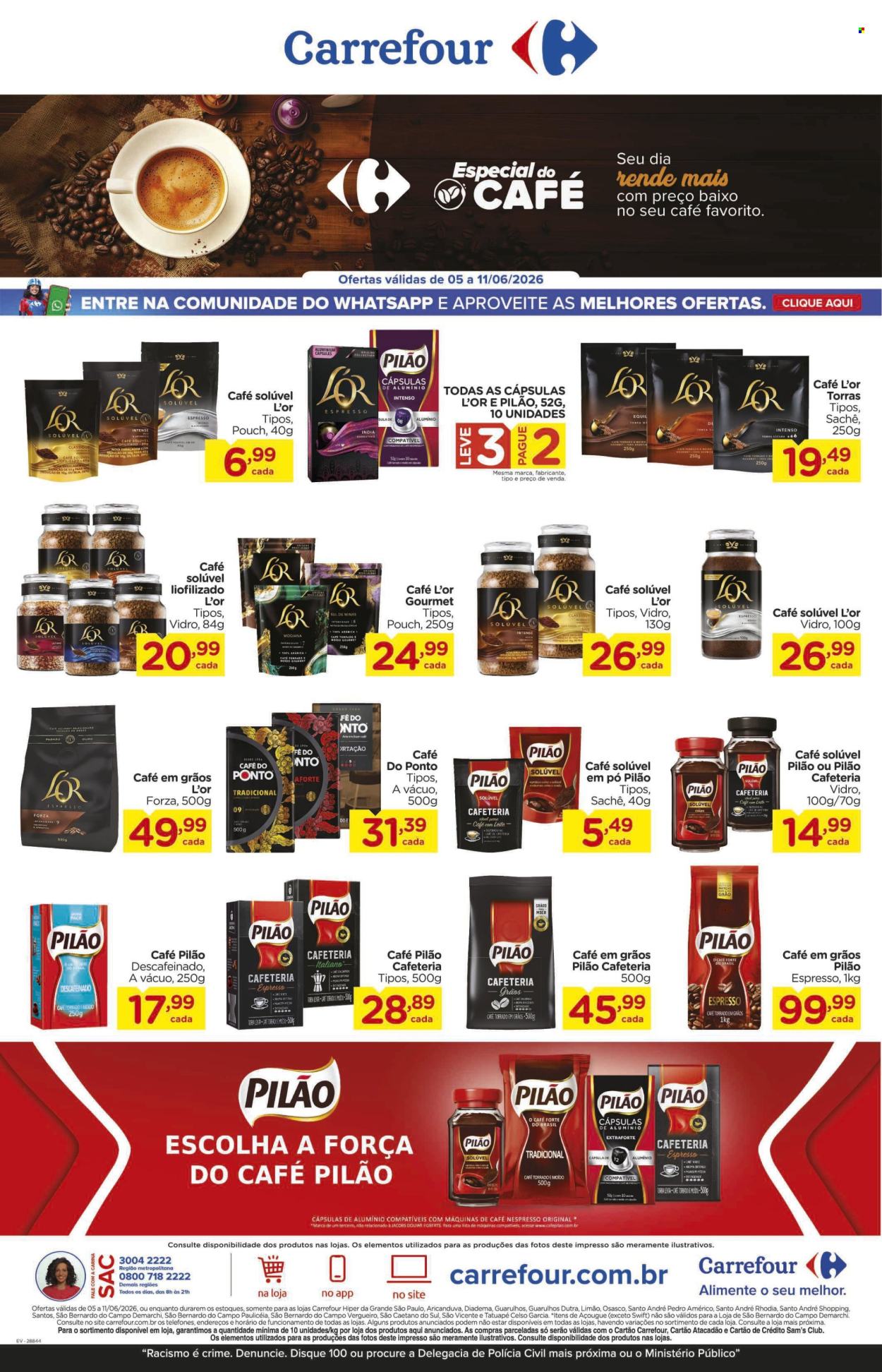 Folheto Carrefour Hiper - 05/06/2026 - 11/06/2026. Página 1