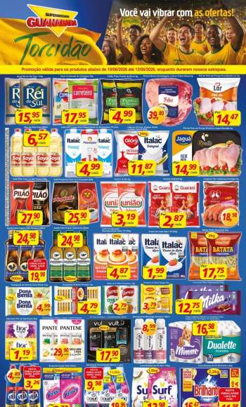 Folheto Supermercados Guanabara - 10/06/2026 - 13/06/2026.