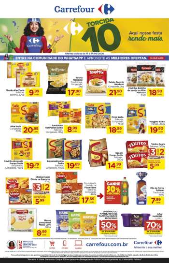 Folheto Carrefour - 11/06/2026 - 14/06/2026.