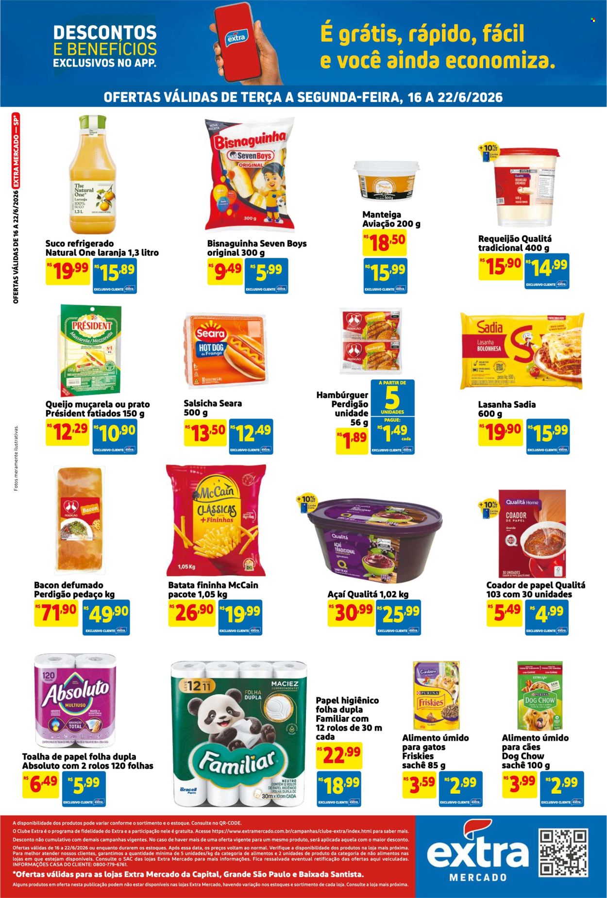Folheto Mercado Extra - 16/06/2026 - 22/06/2026. Página 2