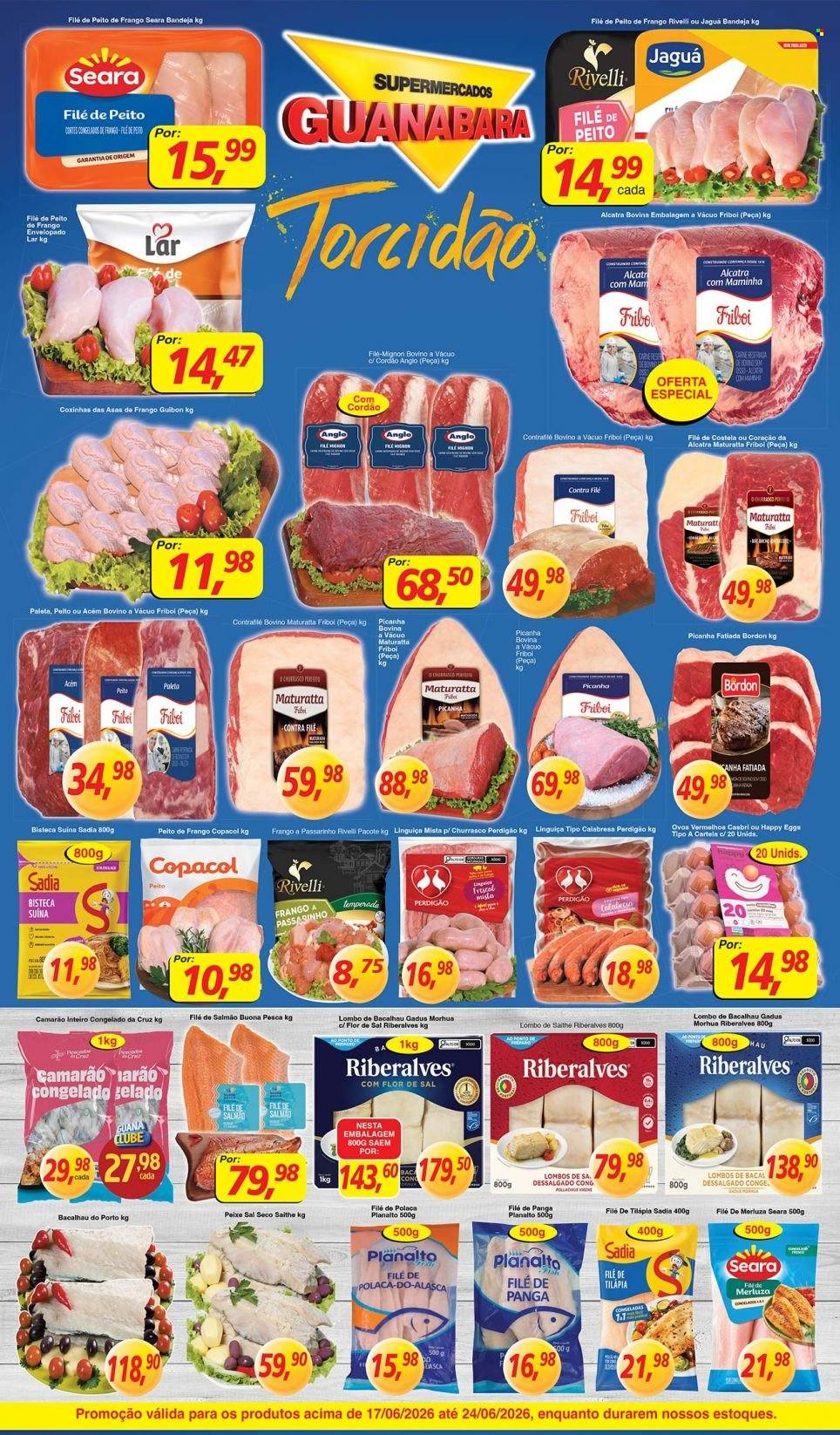 Folheto Supermercados Guanabara - 17/06/2026 - 24/06/2026. Página 7