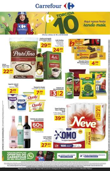 Folheto Carrefour Hiper - 18/06/2026 - 24/06/2026.