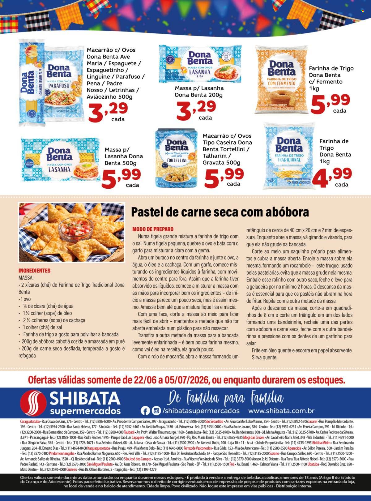 Folheto Shibata Supermercados - 22/06/2026 - 05/07/2026. Página 2
