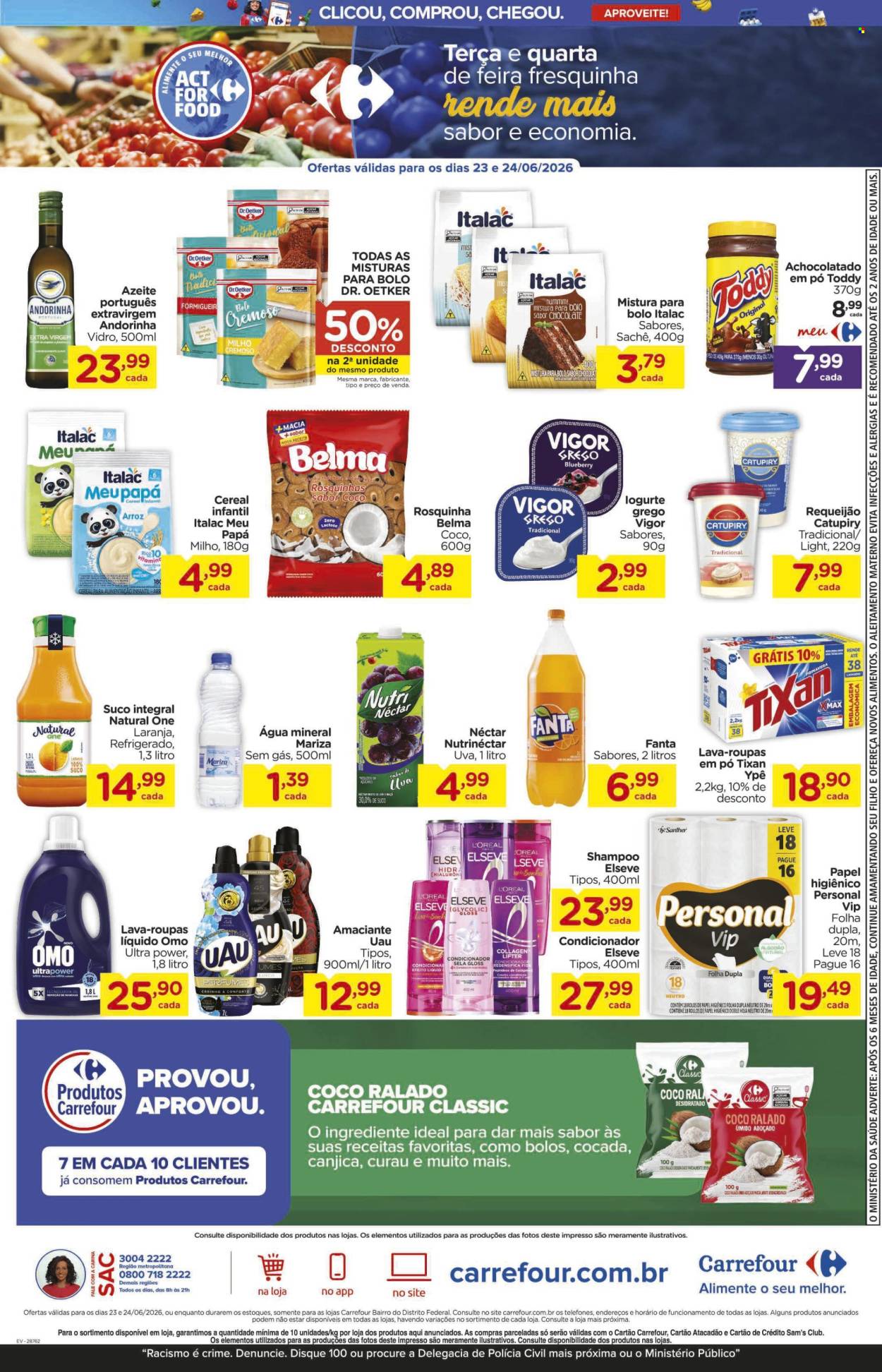 Folheto Carrefour Bairro - 23/06/2026 - 24/06/2026. Página 3
