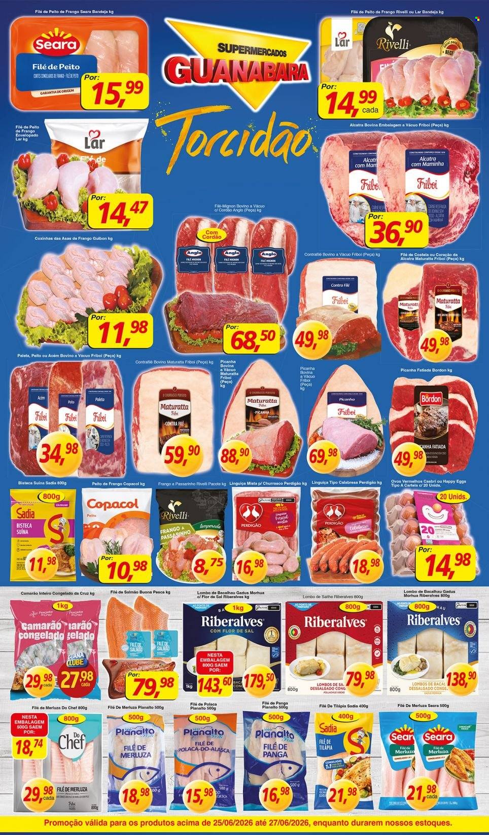 Folheto Supermercados Guanabara - 25/06/2026 - 27/06/2026. Página 9
