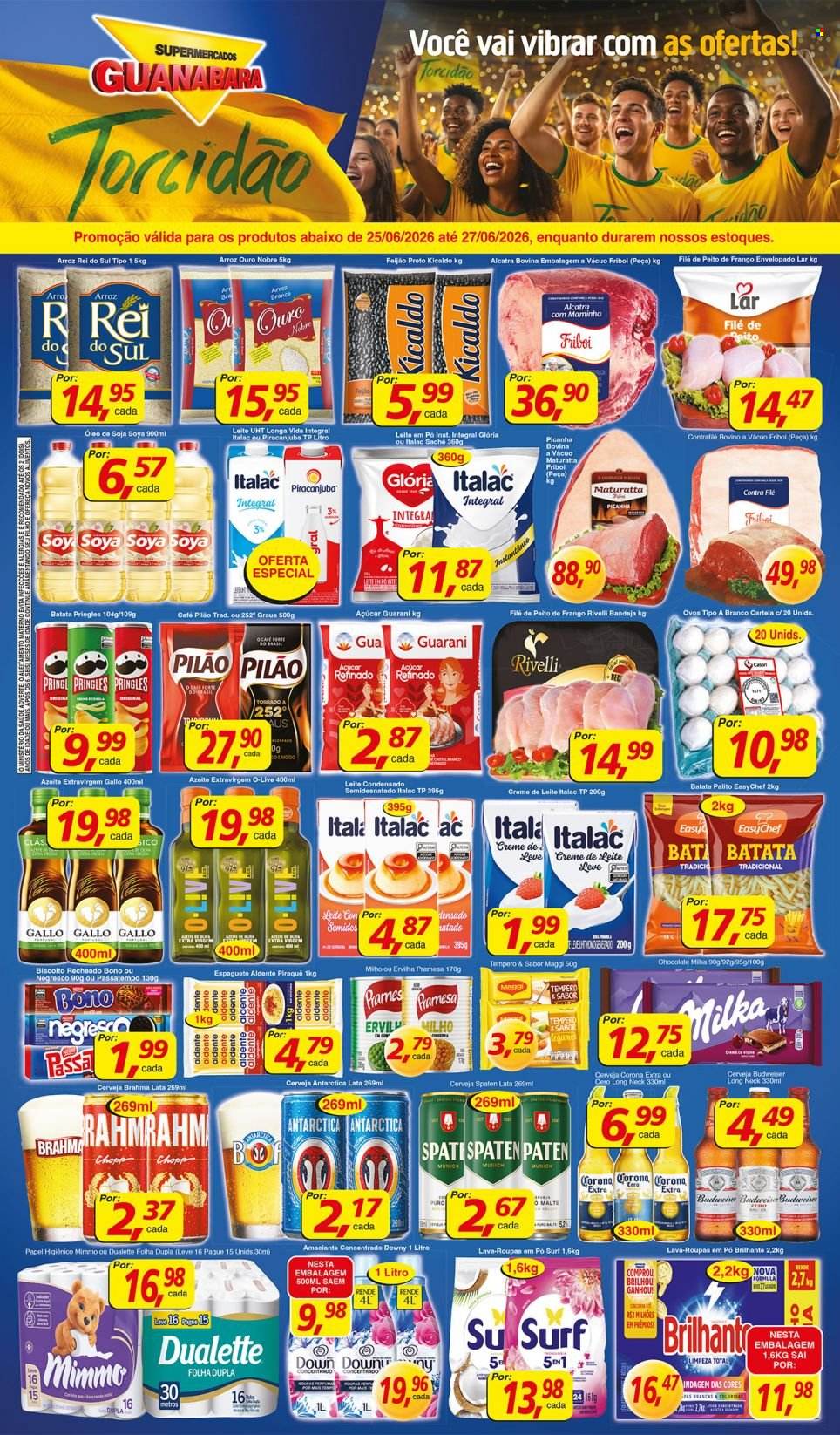 Folheto Supermercados Guanabara - 25/06/2026 - 27/06/2026. Página 16