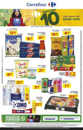 Folheto Carrefour Hiper - 25/06/2026 - 01/07/2026.