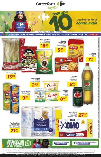 Folheto Carrefour Bairro - 25/06/2026 - 01/07/2026.