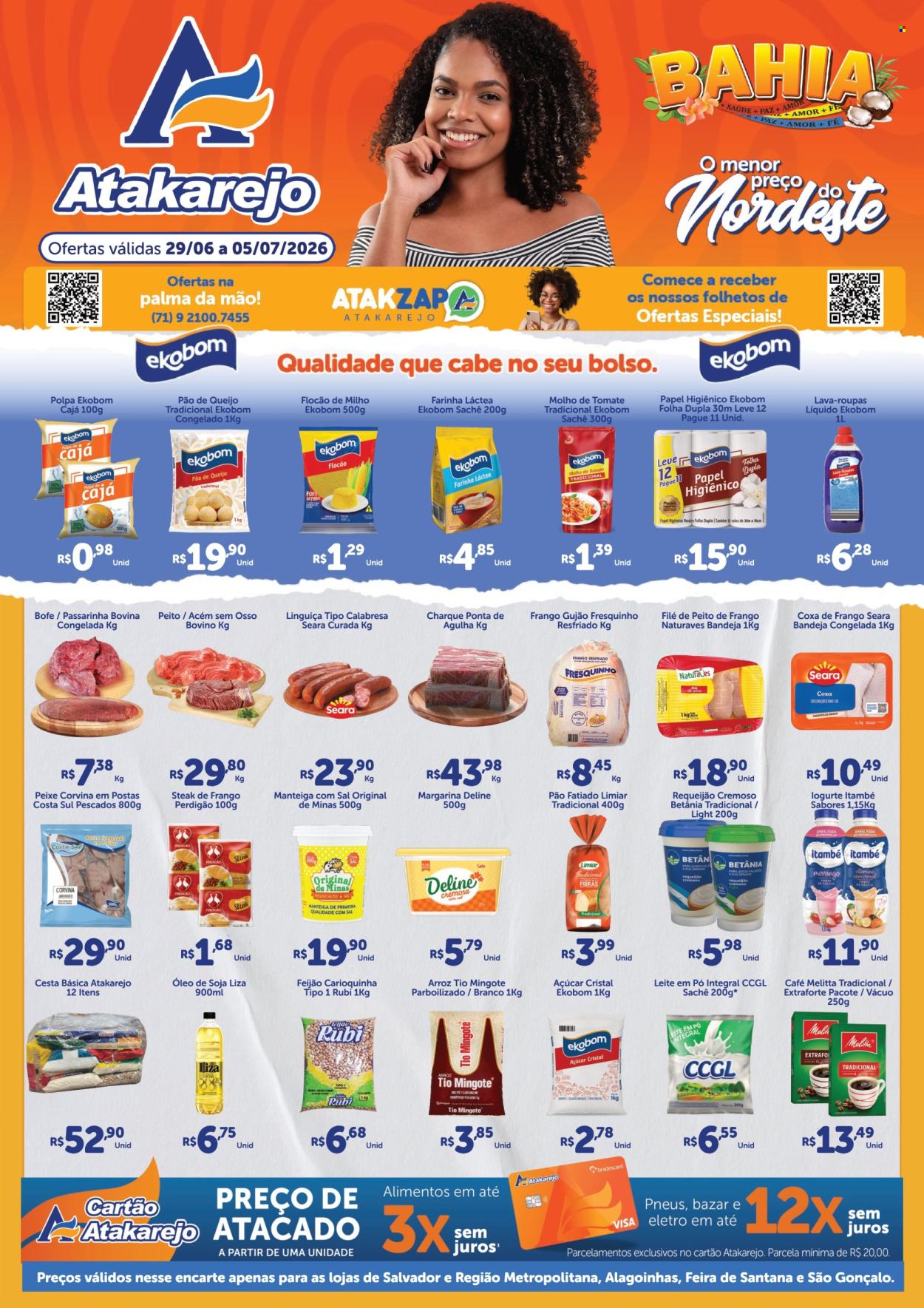 Folheto Atakadão Atakarejo - 29/06/2026 - 05/07/2026. Página 1