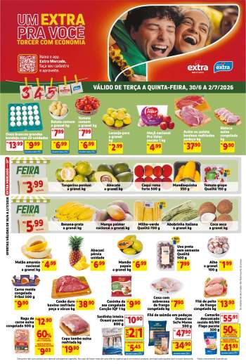 Folheto Mercado Extra - 30/06/2026 - 02/07/2026.