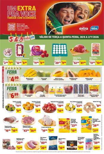 Folheto Mercado Extra - 30/06/2026 - 02/07/2026.