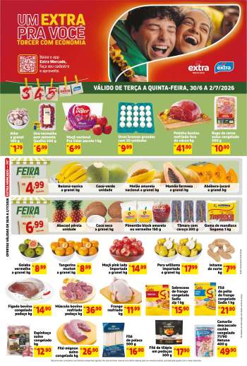 Folheto Mercado Extra - 30/06/2026 - 02/07/2026.
