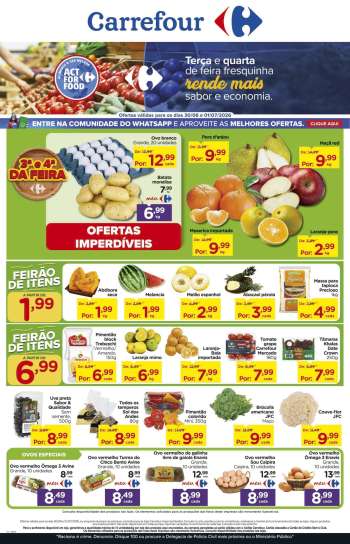 Folheto Carrefour Hiper - 30/06/2026 - 01/07/2026.
