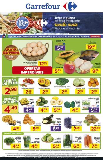 Folheto Carrefour Hiper - 30/06/2026 - 01/07/2026.