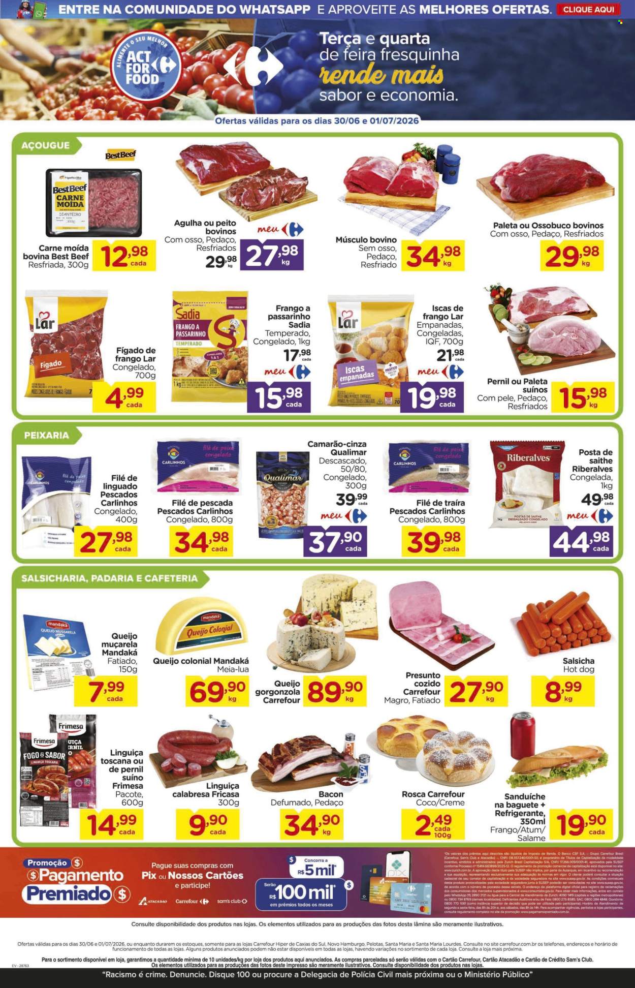Folheto Carrefour Hiper - 30/06/2026 - 01/07/2026. Página 2