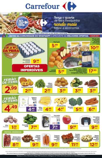 Folheto Carrefour Hiper - 30/06/2026 - 01/07/2026.