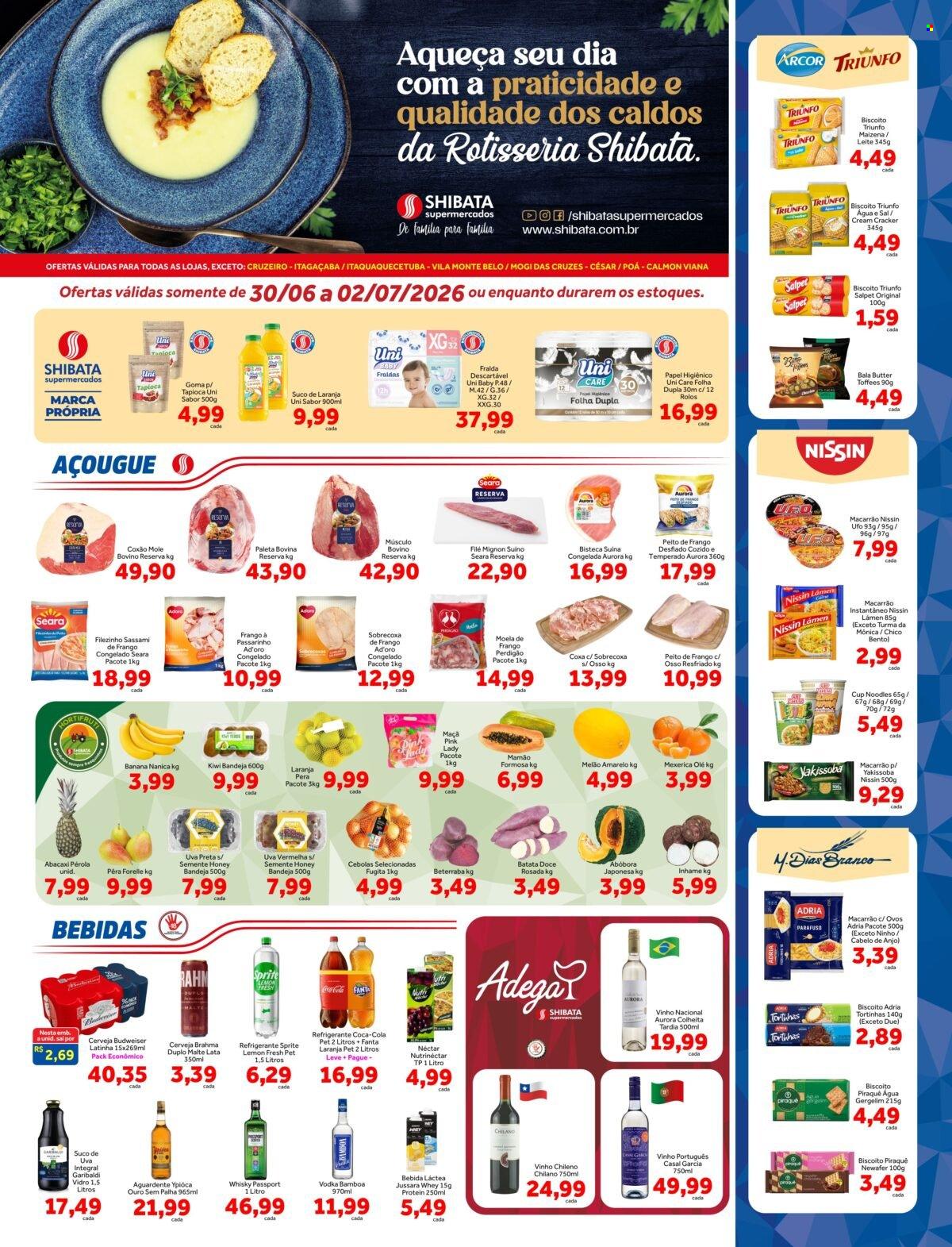 Folheto Shibata Supermercados - 30/06/2026 - 02/07/2026. Página 1