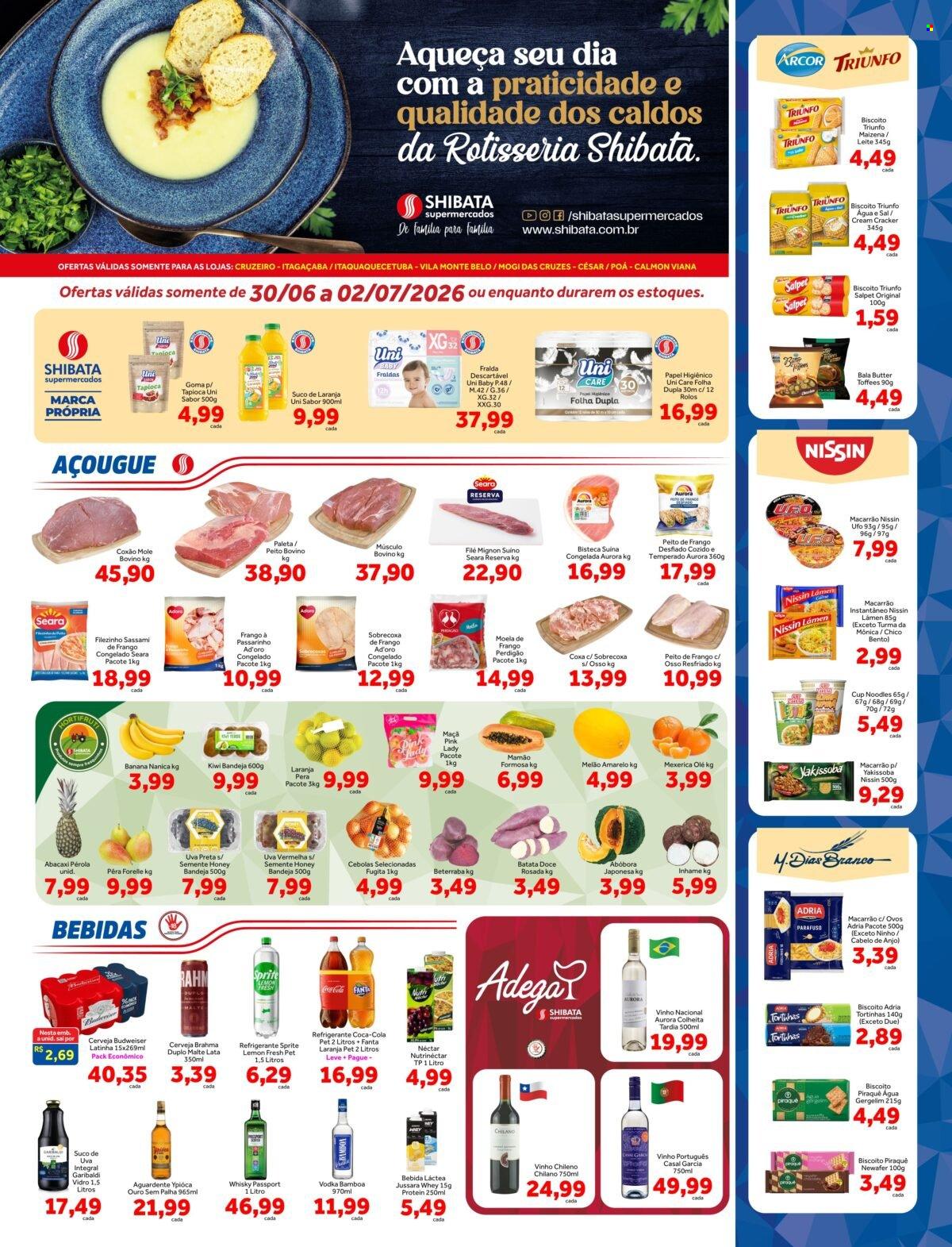 Folheto Shibata Supermercados - 30/06/2026 - 02/07/2026. Página 1