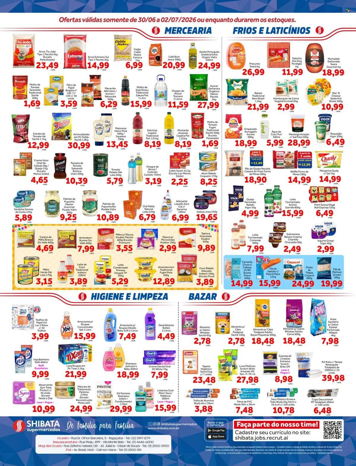 Folheto Shibata Supermercados - 30/06/2026 - 02/07/2026. Página 2