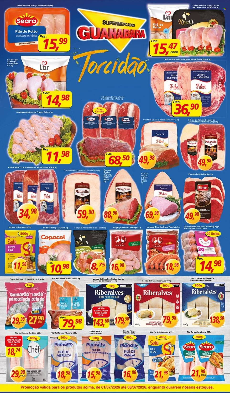 Folheto Supermercados Guanabara - 01/07/2026 - 06/07/2026. Página 9