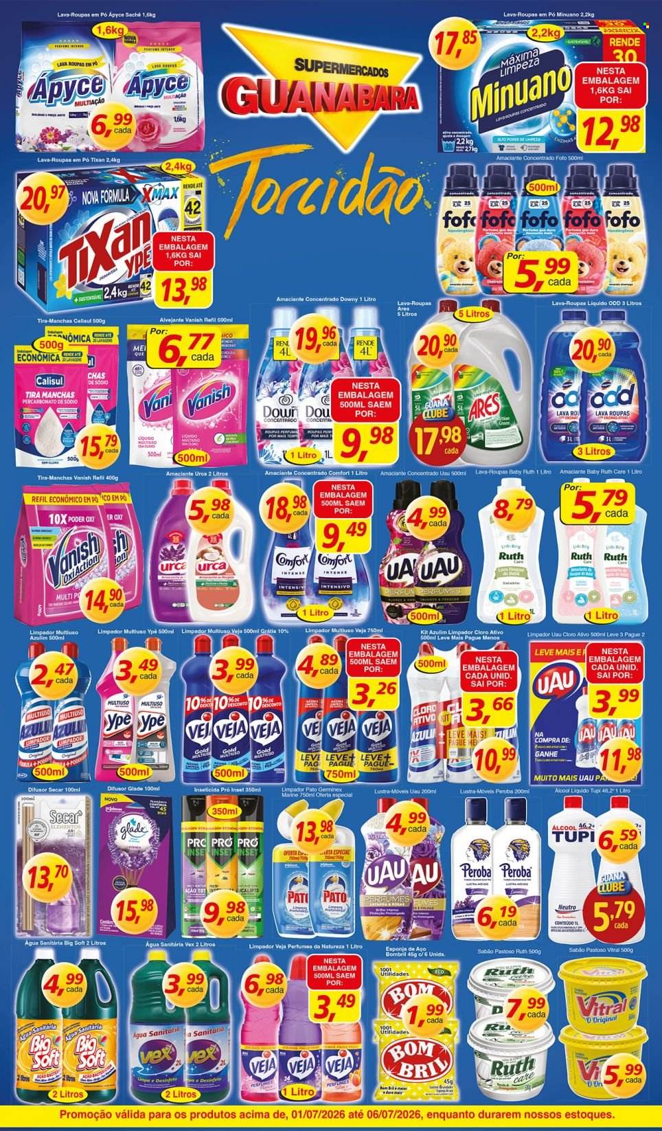 Folheto Supermercados Guanabara - 01/07/2026 - 06/07/2026. Página 15