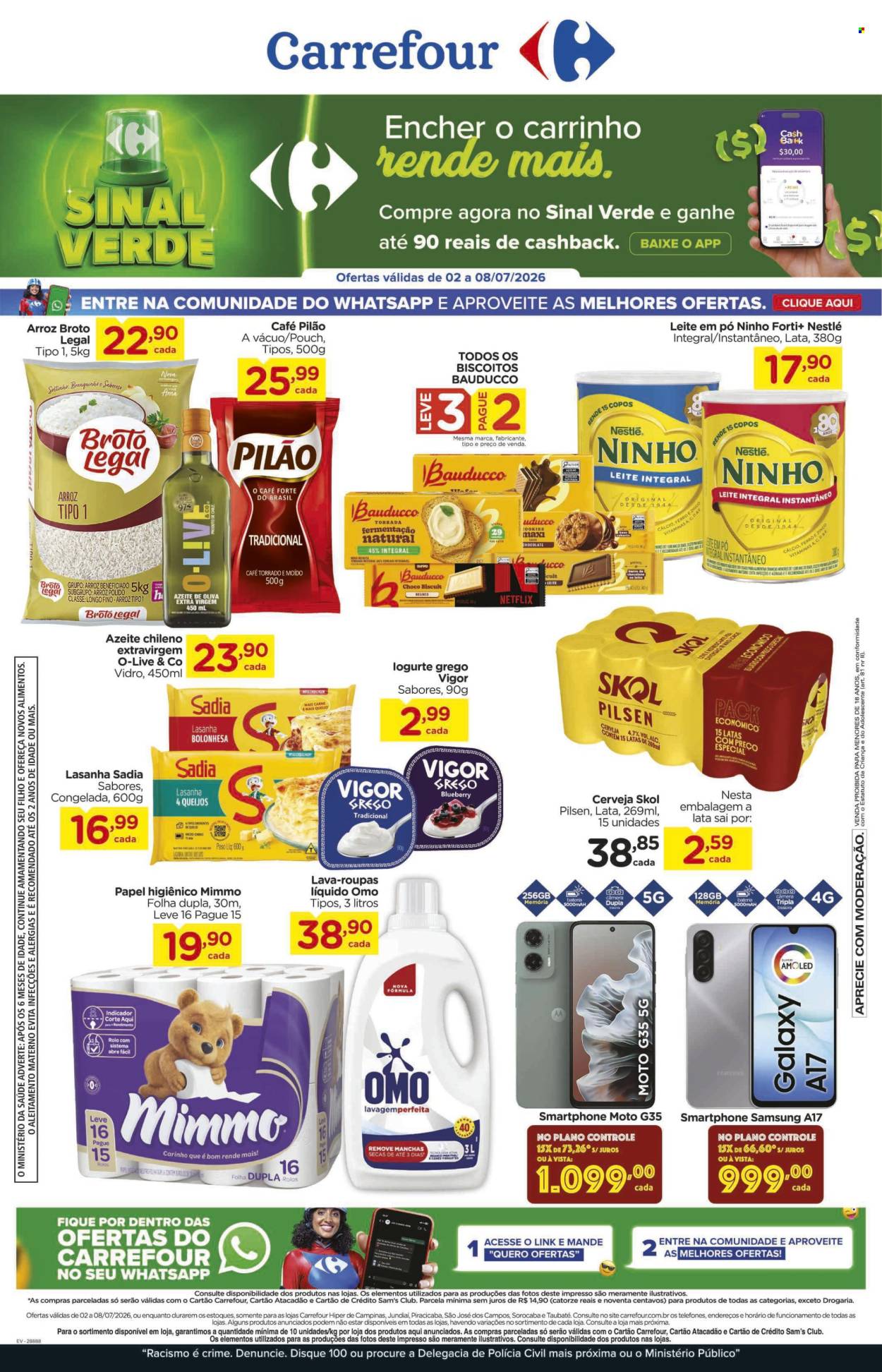 Folheto Carrefour Hiper - 02/07/2026 - 08/07/2026. Página 1