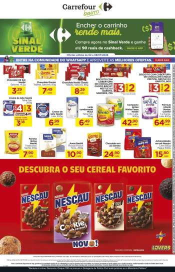 Folheto Carrefour Bairro - 02/07/2026 - 08/07/2026.
