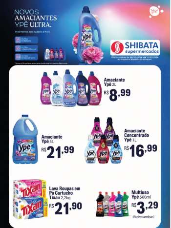 Folheto Shibata Supermercados - 06/07/2026 - 12/07/2026.