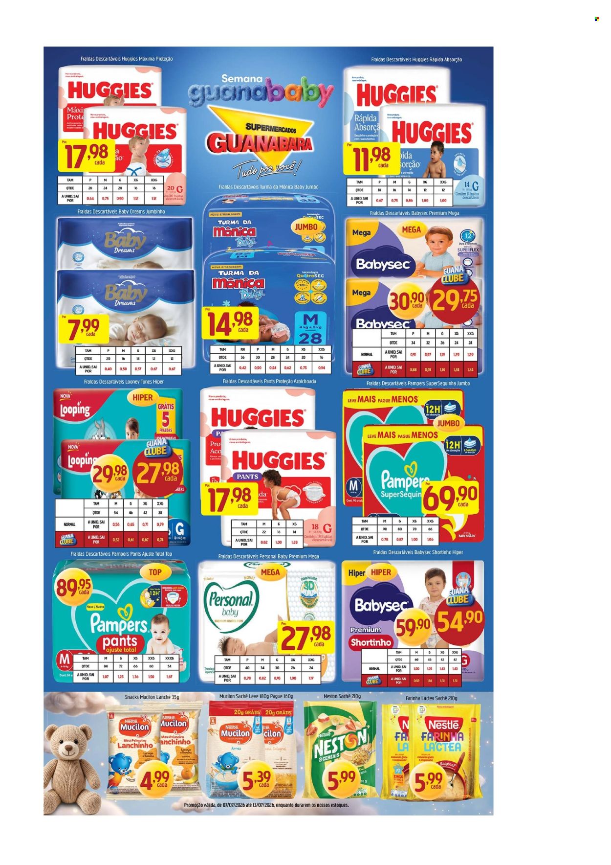 Folheto Supermercados Guanabara - 07/07/2026 - 13/07/2026. Página 14