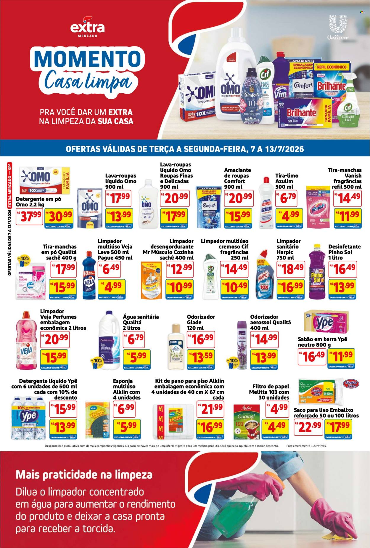 Folheto Mercado Extra - 07/07/2026 - 13/07/2026. Página 3