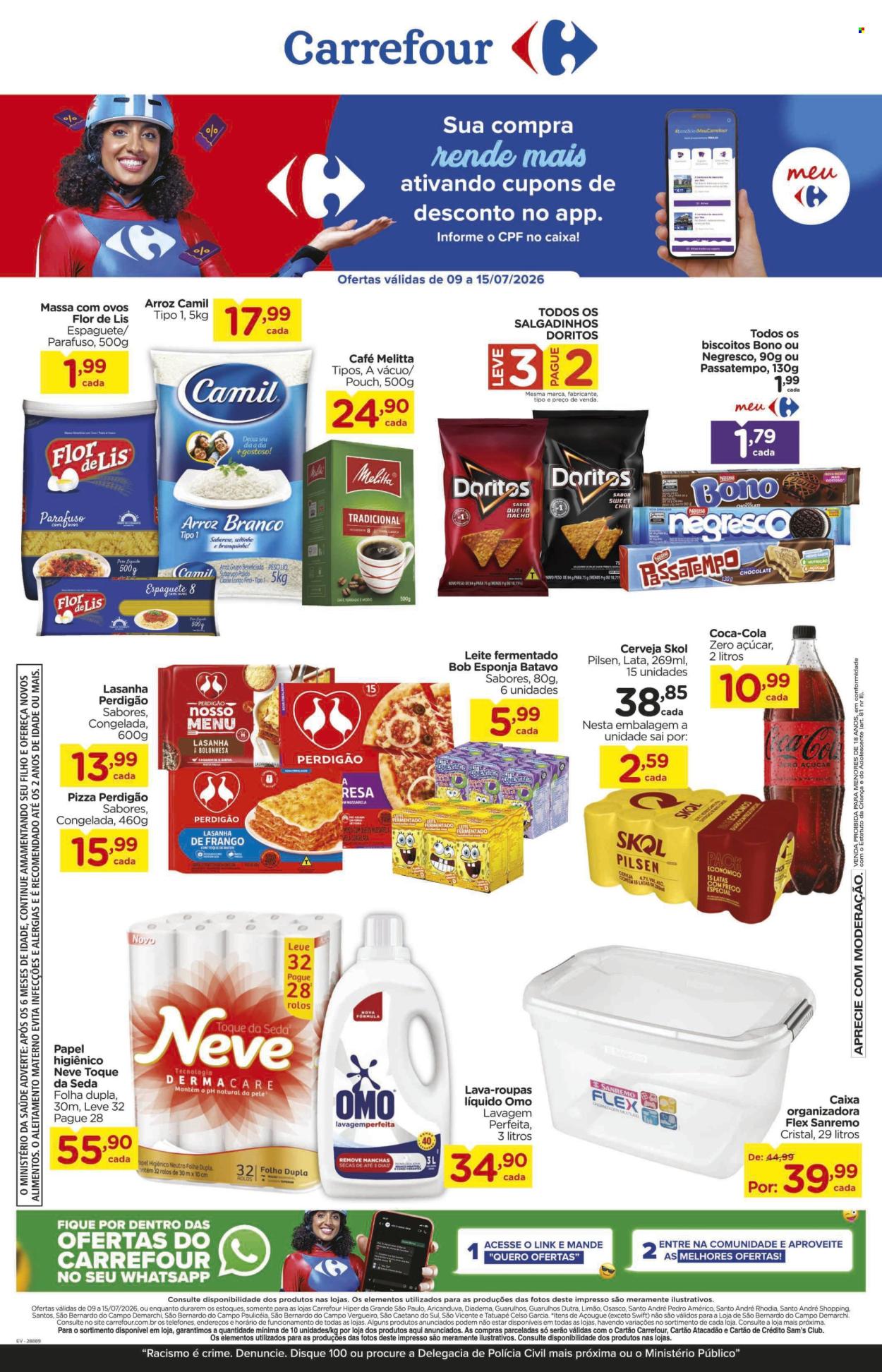 Folheto Carrefour Hiper - 09/07/2026 - 15/07/2026. Página 1