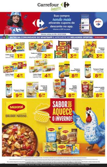 Folheto Carrefour Bairro - 09/07/2026 - 15/07/2026.
