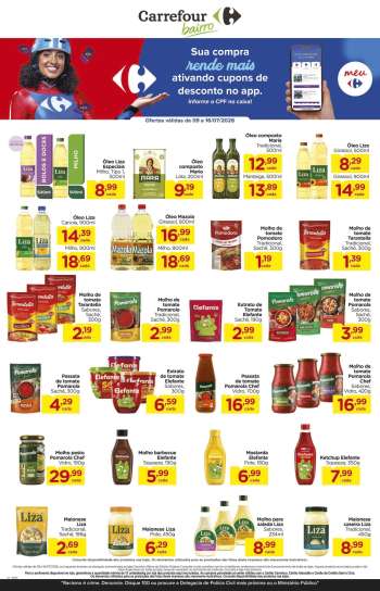 Folheto Carrefour Bairro - 09/07/2026 - 16/07/2026.