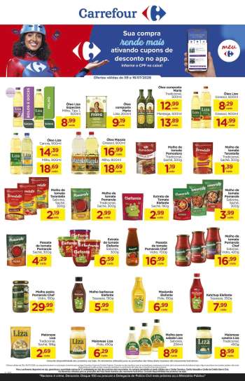 Folheto Carrefour Hiper - 09/07/2026 - 16/07/2026.