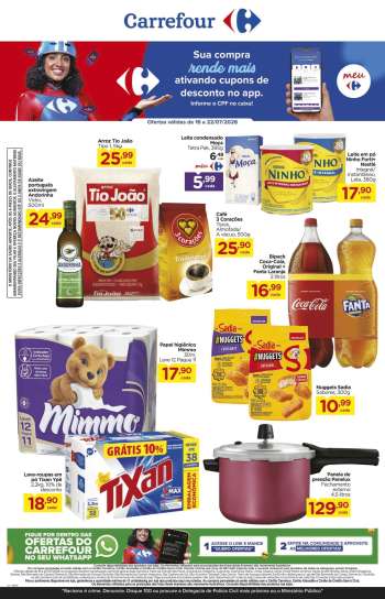 Folheto Carrefour Hiper - 16/07/2026 - 22/07/2026.