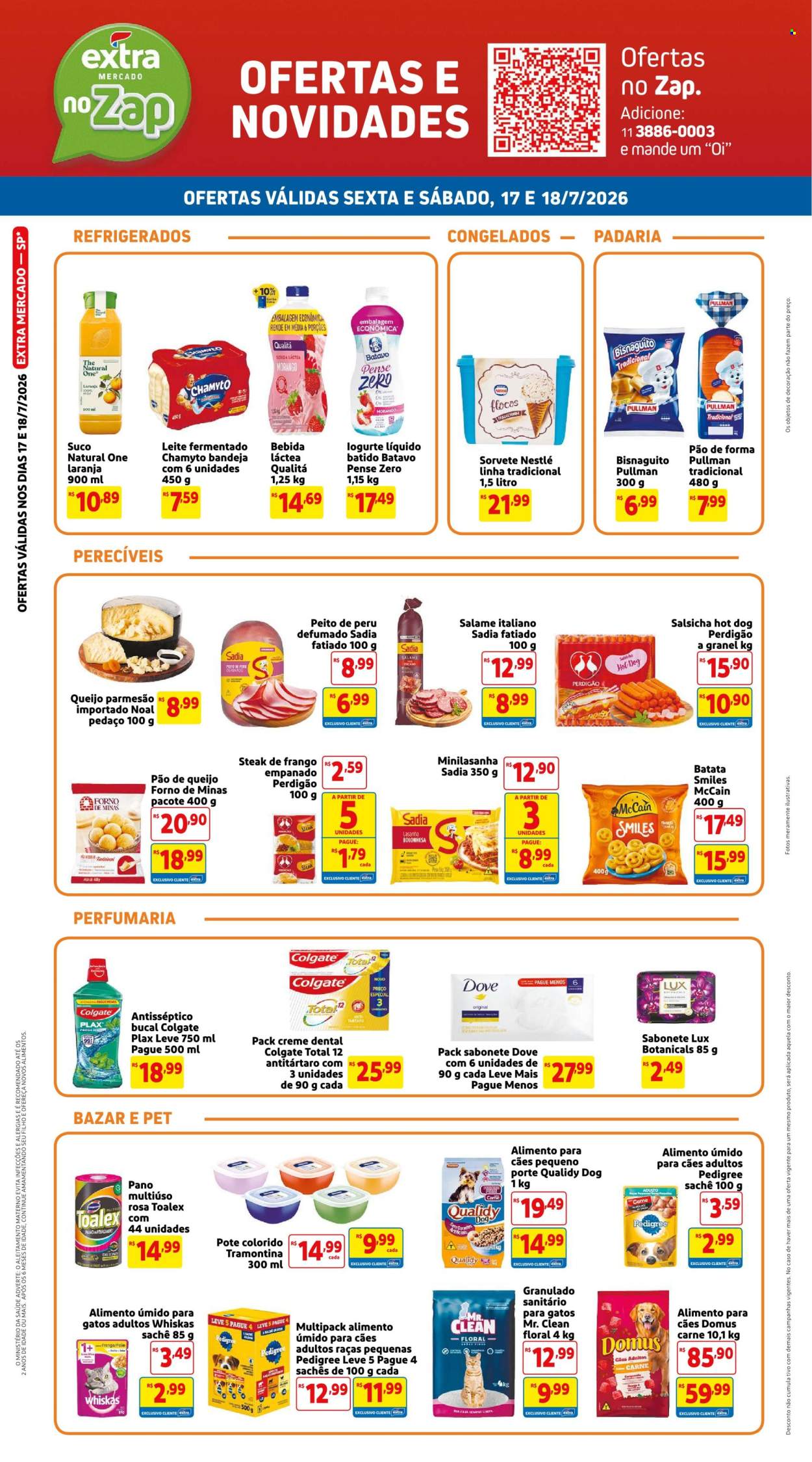 Folheto Mercado Extra - 17/07/2026 - 18/07/2026. Página 3