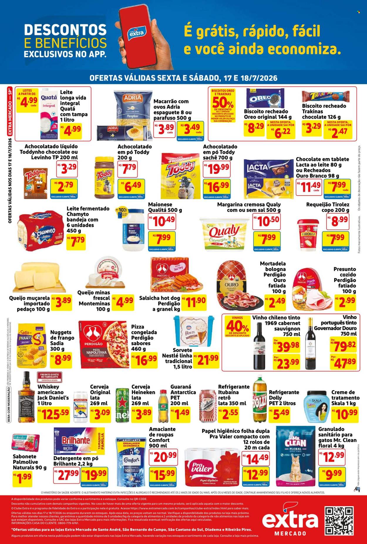 Folheto Mercado Extra - 17/07/2026 - 18/07/2026. Página 2