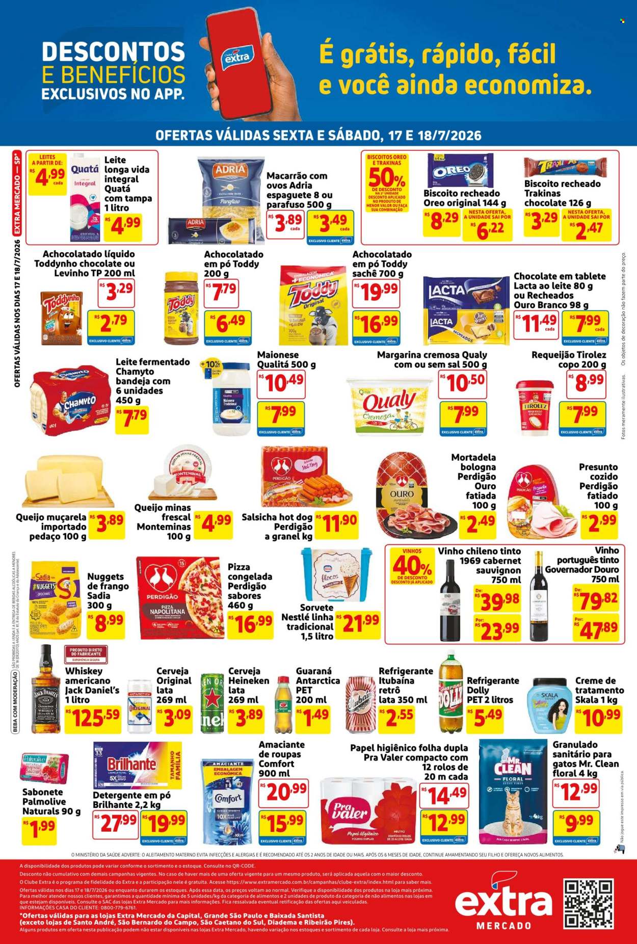 Folheto Mercado Extra - 17/07/2026 - 18/07/2026. Página 2