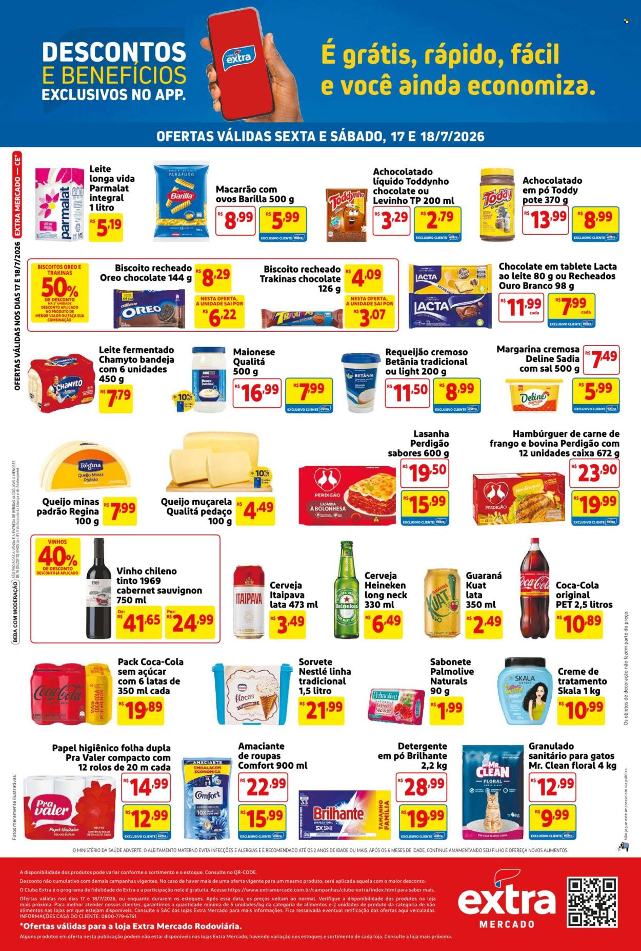 Folheto Mercado Extra - 17/07/2026 - 18/07/2026. Página 2