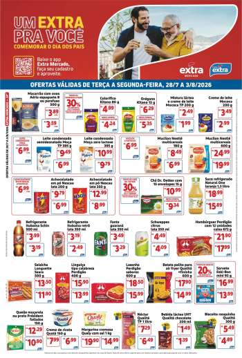 Folheto Mercado Extra - 28/07/2026 - 03/08/2026.