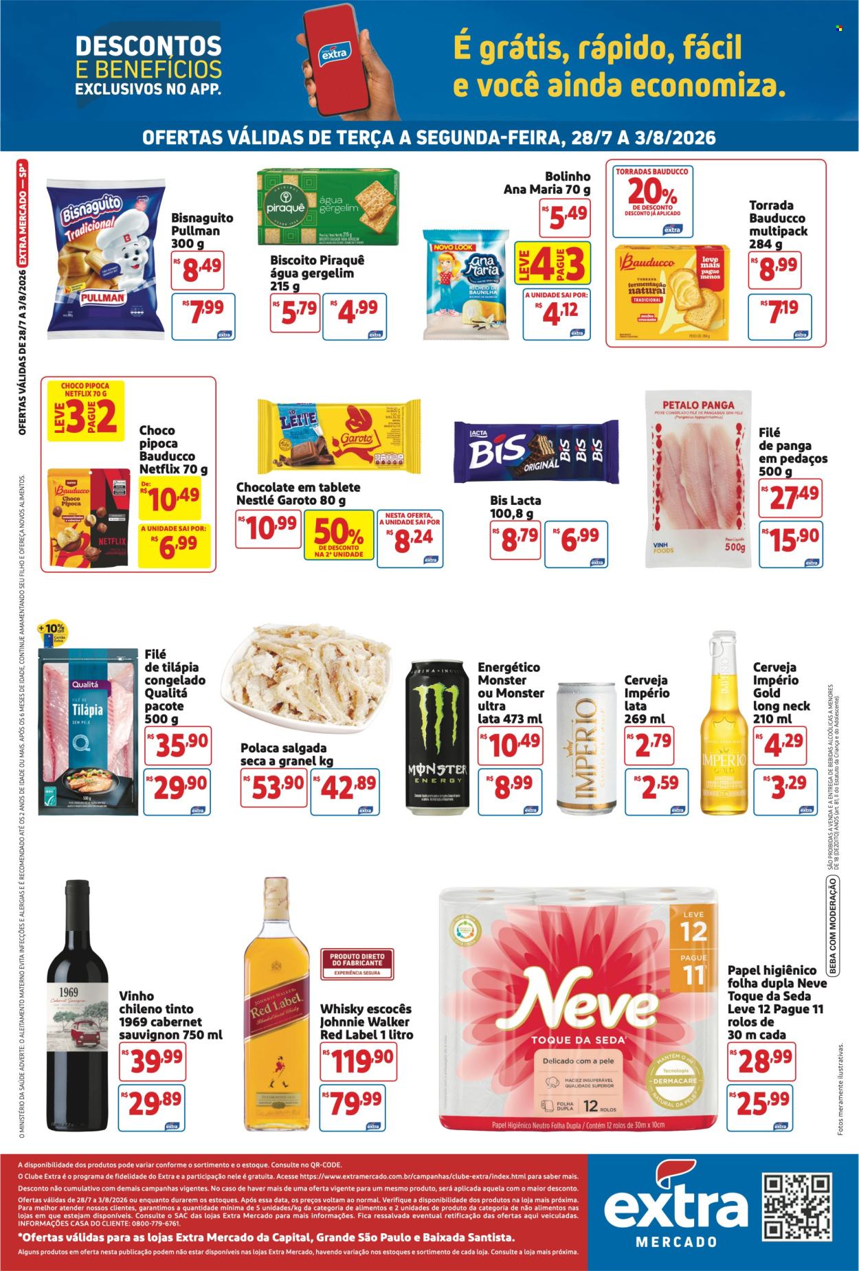 Folheto Mercado Extra - 28/07/2026 - 03/08/2026. Página 2