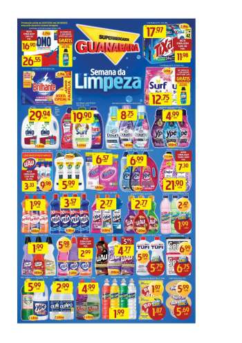 Folheto Supermercados Guanabara - 29/07/2026 - 04/08/2026.