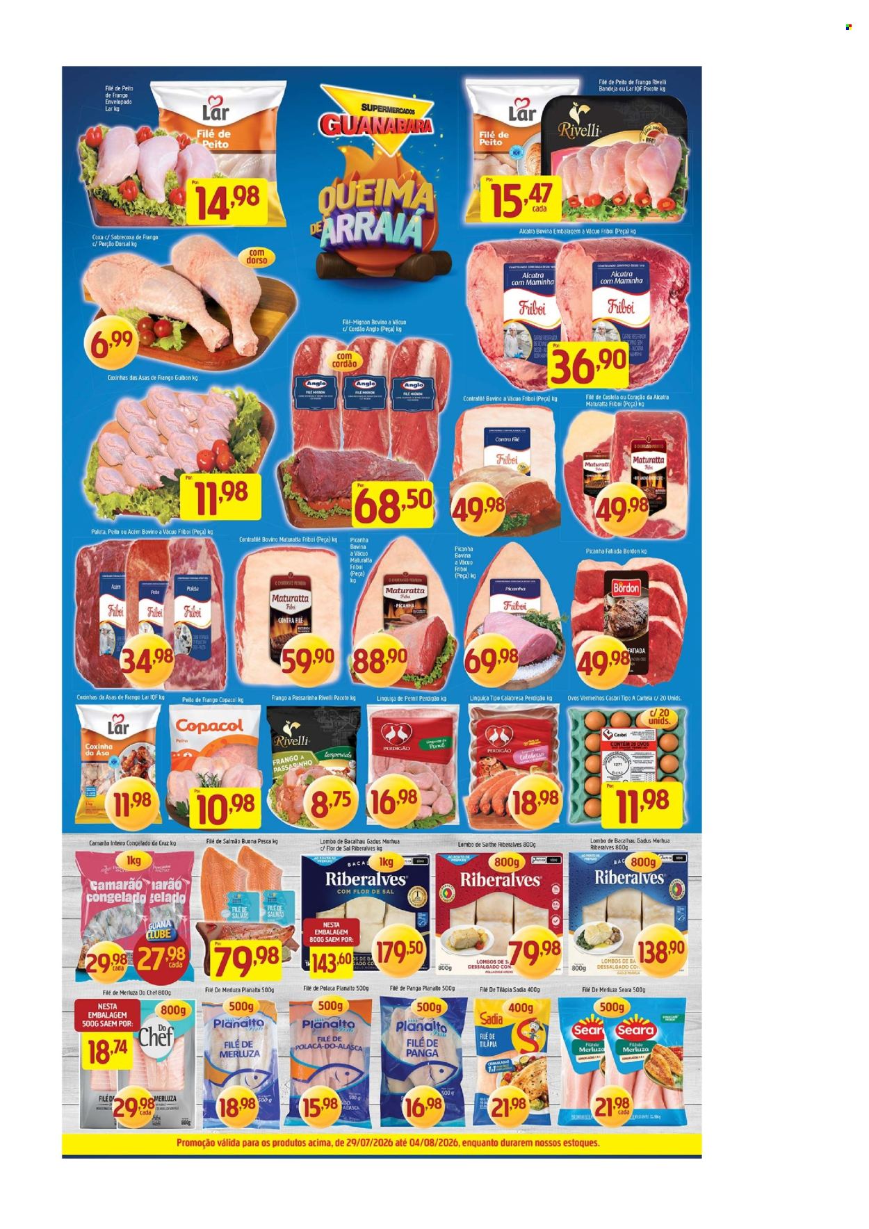 Folheto Supermercados Guanabara - 29/07/2026 - 04/08/2026. Página 11