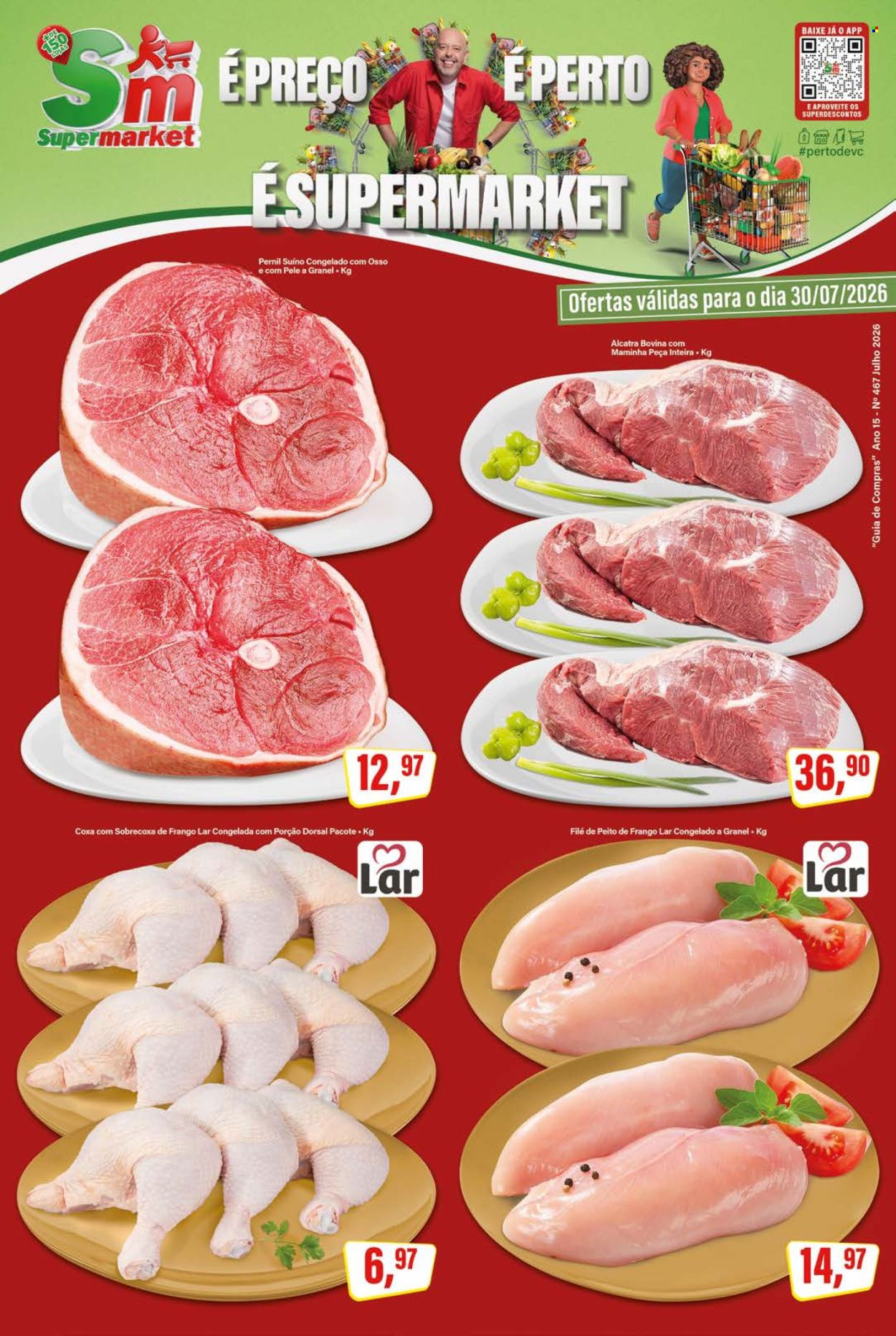 Folheto Rede Supermarket - 30/07/2026 - 12/08/2026. Página 1