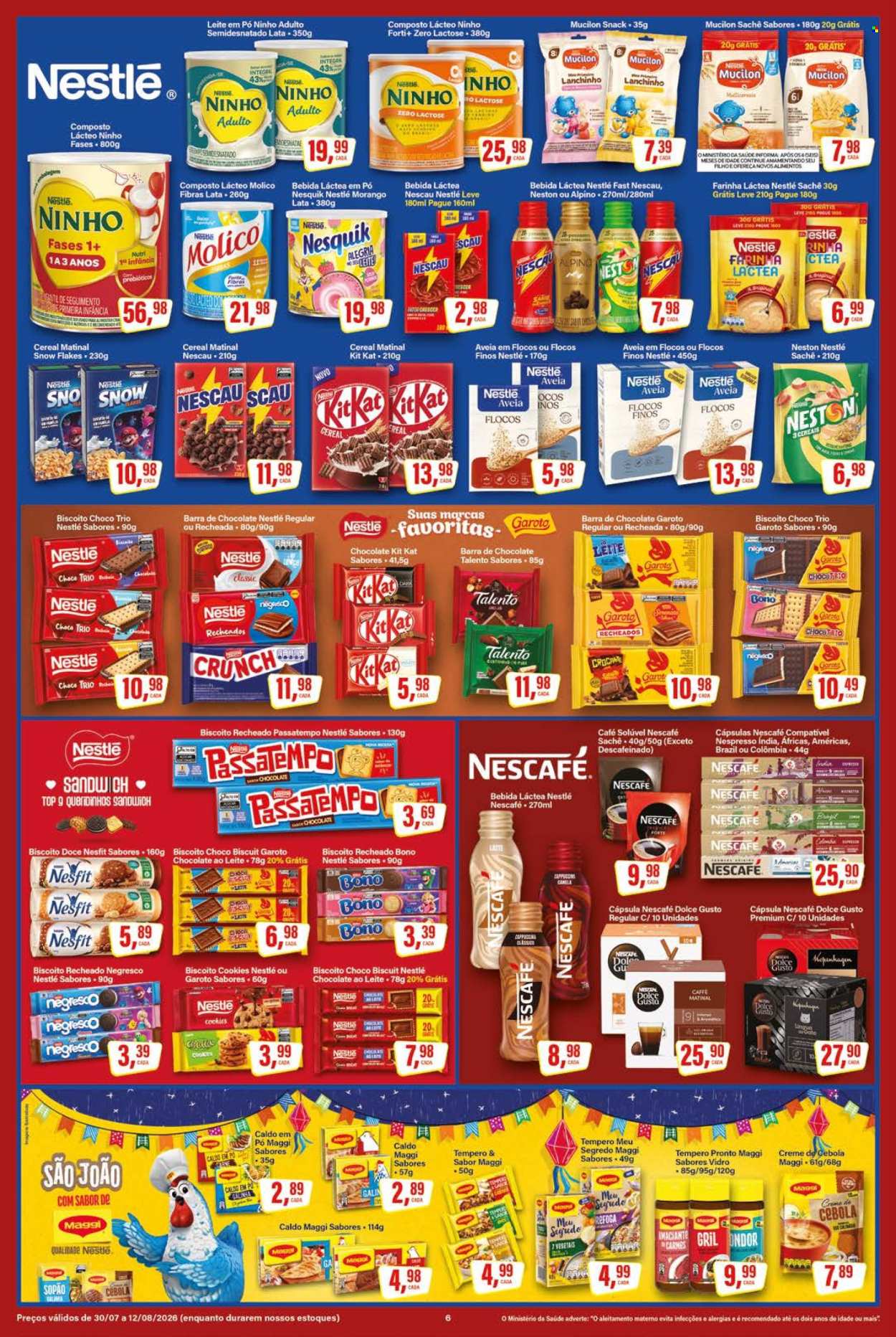 Folheto Rede Supermarket - 30/07/2026 - 12/08/2026. Página 6
